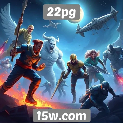 A variedade de jogos disponíveis no 22pg